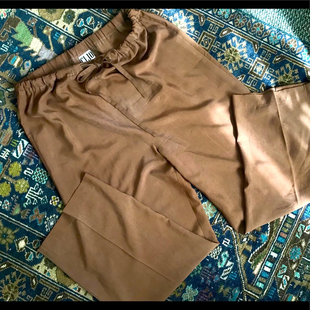100% Silk Vintage Studio Pant